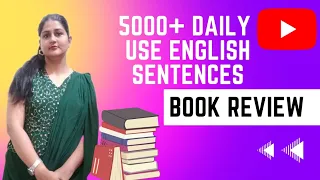 5000+ Daily Use English Sentences by Kanchan Keshari Ma'am || Book Review || #nonsponsored