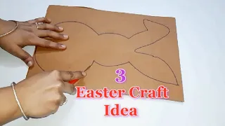 3 Budget friendly spring/Easter craft idea made with simple materials | DIY Easter craft idea 🐰38