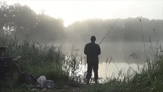 Рыбалка туманным утром на поплавок на крупного карася - ищу закономерности