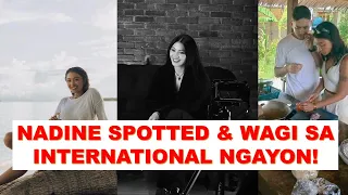 NADINE LUSTRE SPOTTED AND WINNER SA ABROAD NGAYON