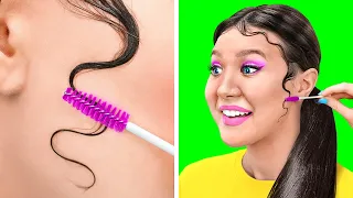 SÜßE & EINFACHE FRISUREN || Coole 2-Min Ideen für deine Haare! Beauty-Techniken auf 123 GO! SCHOOL