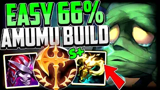 EASY 66% WR AMUMU BUILD NEEDS A NERF! | How to Play Amumu Jungle & CARRY Seasson 13