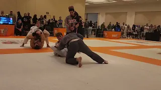 Adam Fleury  grappling ind gi tournement, match 3