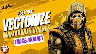 Vector ai | How to vectorize your Midjourney Images easily | Tracejourney tutorial
