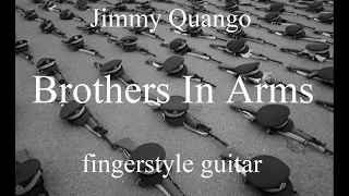"Brothers in arms" (Dire Straits) fingerstyle / acoustic solo guitar cover by Jimmy Quango