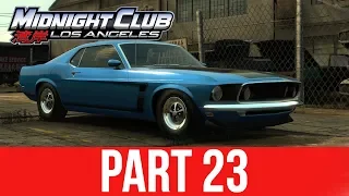 MIDNIGHT CLUB LOS ANGELES XBOX ONE Gameplay Walkthrough Part 23 - FREE MUSTANG 69