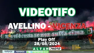 Videotifo di Avellino - Vicenza. Gara di Play Off del 28/05/2024