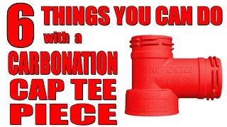 CARBONATION CAP TEE PIECE - 6 things you can do! PCO 1881 thread