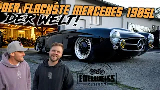 Der flachste Mercedes 190SL der Welt - Edelweiss Customs I RD48