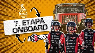 ONBOARD 7. ETAPA - DAKAR Instaforex Loprais Praga Team