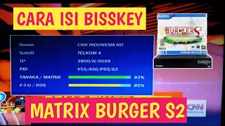 Cara isi bisskey matriks burger S2 || Cara membuka bisskey matriks burger S2 k5s