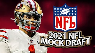 POST 49ERS/DOLPHINS/EAGLES TRADE 2021 NFL MOCK DRAFT!