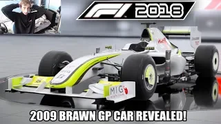 F1 2018 Game: BRAWN 2009 GP CAR & MORE CLASSIC CARS REVEALED