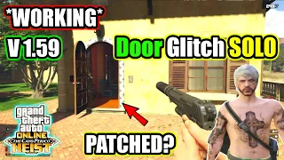 *WORKING* GTA Online The Cayo Perico Heist Door Glitch SOLO 1.59 (PATCHED?)