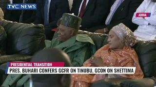 President Buhari Confers GCFR On Tinubu, GCON On Shettima