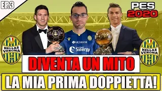 PRIMA DOPPIETTA!! PALLONE D'ORO ASSEGNATO!! CHI HA VINTO? | PES 2020 DIVENTA UN MITO #3