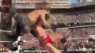 Randy Orton RKO Seth Rollins 😂😂😂