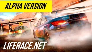 Нарезка геймплея из альфа-версии игры "LifeRace: гонки-онлайн"