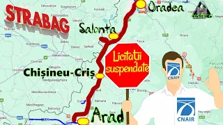 Drum Expres Arad - Oradea: Licitații Suspendate
