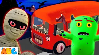 🚌Spooky Wheels On the Bus with the Monster👹  | Bus Ride For Kids | Scary Songs by @AllBabiesChannel