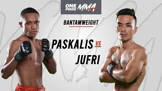 PASKALIS TANOI VS JUFRI GOBEL | FULL FIGHT ONE PRIDE MMA 71 LOCAL PRIDE #6 BANDUNG