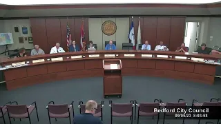 Bedford City Council  - August 10, 2023