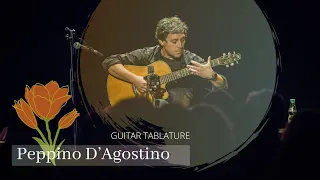 Guitar TAB - Peppino D'Agostino : Under The Same Sky  | Tutorial Sheet Lesson #iMn