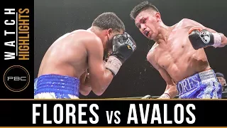 Flores vs Avalos HIGHLIGHTS: July 18, 2017 - PBC on FS1