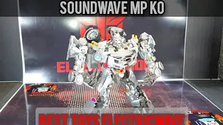 Transformers SOUNDWAVE DOTM MP BEST TOYS ELECTRICWAVE (NA MISTA KO) Unboxing y primeras impresiones