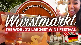 INSIDE THE WORLD'S LARGEST WINE FESTIVAL | Dürkheimer Wurstmarkt in Bad Dürkheim, Germany