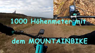 1000 Höhenmeter mit dem Mountainbike