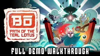OFFICIAL "Bo: Path of the Teal Lotus" - Demo Walkthrough | Tips, Tricks, and Secrets Revealed!