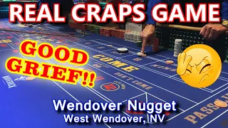 WORST CRAPS DEALERS EVER? - Live Craps Game #57 - Wendover Nugget, Wendover, NV - Inside the Casino