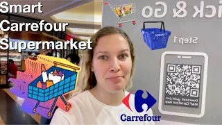 THE SUPERMARKET OF THE FUTURE 🤩CASHIERLESS 🏪