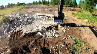 Demolition Of A Small Hut