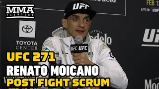 Renato Moicano Apologizes To Alexander Hernandez For Not Shaking Hands At Weigh-Ins | UFC 271