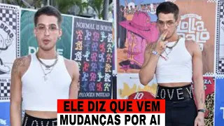 João Guilherme filho de Leonardo posta foto do seu look pro Lollapaloozas