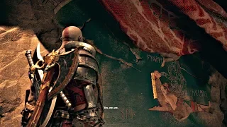 God of War 4 - Death of Kratos Prophecy (God of War 2018) PS4 Pro