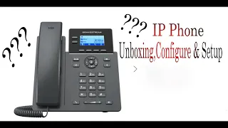 IP Phone Unboxing, Setup & Configure in Bangla