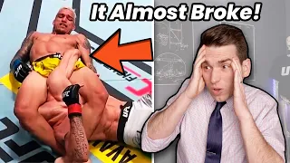 Doctor Reacts to Tony Ferguson Nearly BREAKING His Arm at UFC 256 - He REFUSED to Tap!