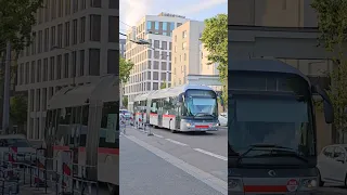 Irisbus Cristalis TrolleyBus en thermique #passion #lyon #bus rentre au dépôt