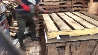 Pallet repair | Reparando pallets