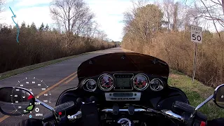 0-60 mph Kawasaki Vulcan Vaquero 1700| No practice|🏍💨💨💨