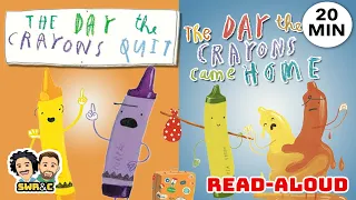 📚🖍️🧳 20min TWO CRAYONS BOOKS! | Full Read-Alouds