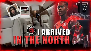 ON MY WAY TO CANADA TO PLAY FOR THE TORONTO RAPTORS!