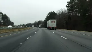 Interstate 75 - Georgia (Exits 318 to 310) southbound