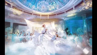 WEDDING Шикарный выход невесты, роскошный танец молодоженов в сопровождении райских птиц