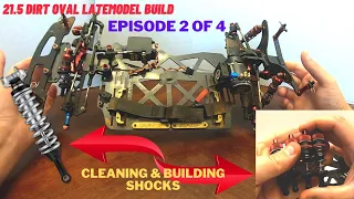 21.5 RC Dirt Oval Latemodel build Part 2 of 4: Building RC CVD's & RC Shocks