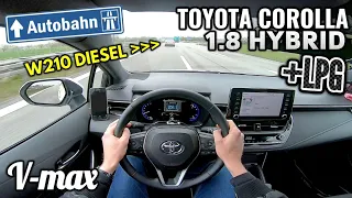 2021 Toyota Corolla 1.8 Hybrid + LPG - Próby autostradowe w parach. V-max.