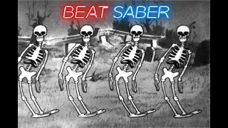 Spooky Scary Skeletons | Andrew Gold | (Beat Saber)